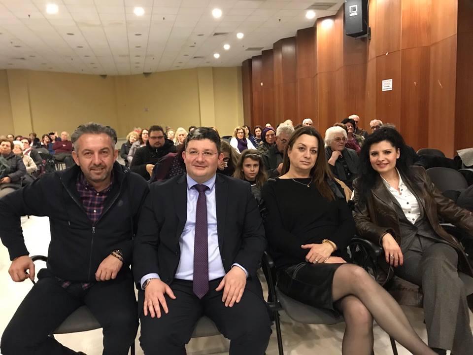 Στην εκδήλωση τιμής που διοργάνωσε η ΕΓΕ Αχαρνών ο Υποψήφιος Δήμαρχος Σπύρος Βρεττός