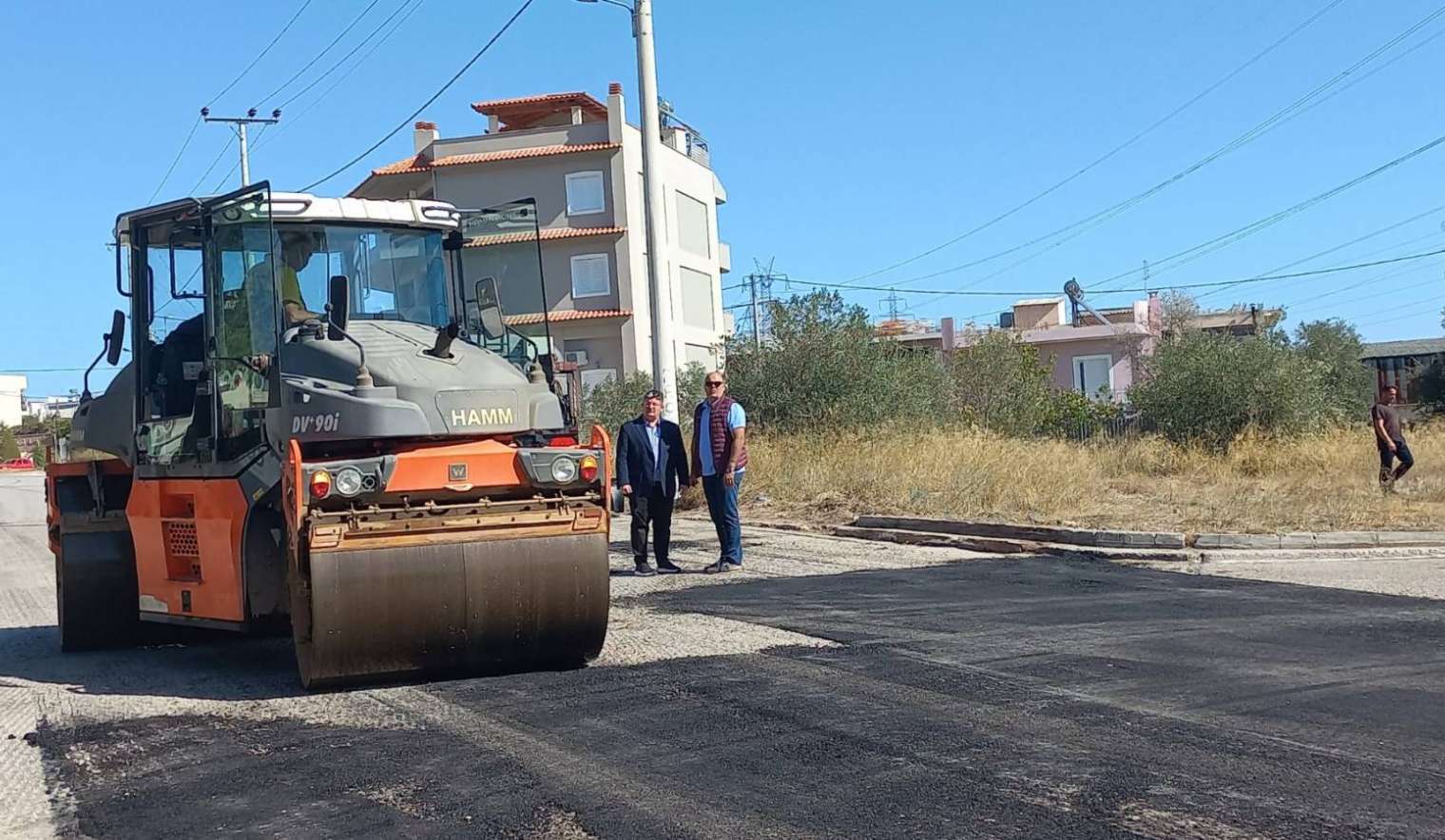 Εργασίες συντήρησης οδοστρώματος στο Μεσονύχι. Συνεχίζεται το μεγαλύτερο πρόγραμμα οδοποιίας του Δήμου Αχαρνών
